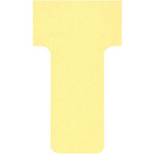 Lot de 500 Fiches T Nobo, Indice 1, jaunes thumbnail image 1