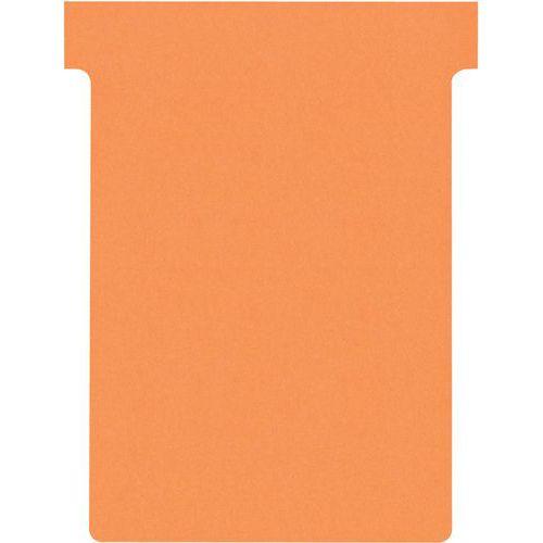 Lot de 500 Fiches T Nobo, Indice 3, orange 2 x 9,3 x 12 cm thumbnail image 1