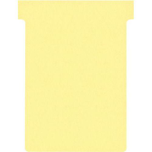 Lot de 100 Fiches T Nobo Indice 3 jaunes thumbnail image 1