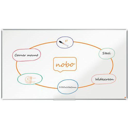 Tableau blanc - acier laqué Nano Clean -  85"  - Nobo thumbnail image 1