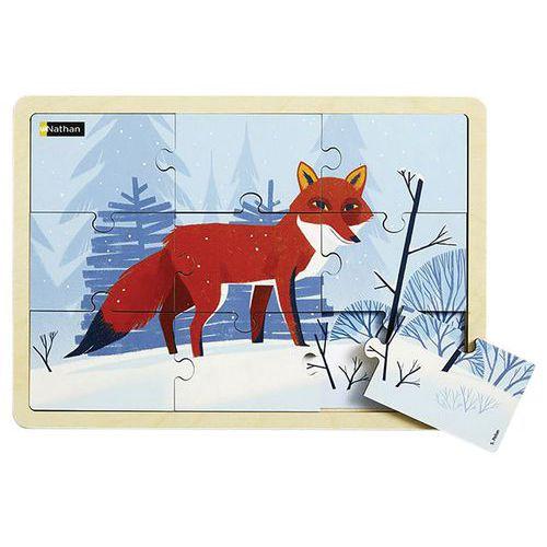 Puzzle bois - le renard (9 p) thumbnail image 1
