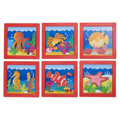 Puzzles plastique animaux marins thumbnail image 1