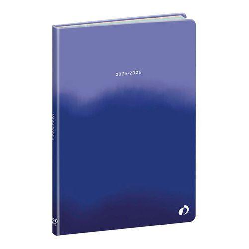 Illustration de : Agenda 15x21 cm atmosphere bleu 12 mois d'août à juillet - Quo Vadis