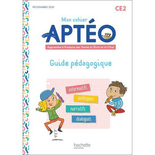 Illustration de : 9782017136354 Mon cahier Aptéo CE2 guide ressources