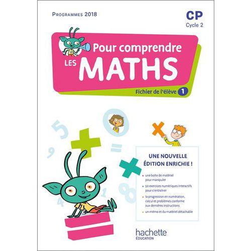 Illustration de : 9782011000545 Pour comprendre les mathématiques CP Fichier + mémo 2022