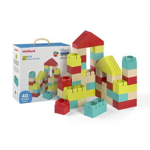Illustration de : Blocs de construction géants - Lot de 40 - Miniland
