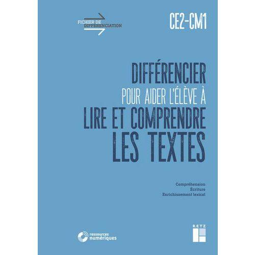 Illustration de : Différencier pour aider à lire-comprendre les textes ce2/cm1