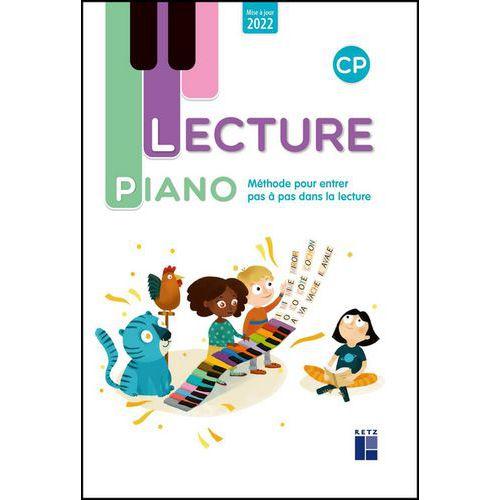 Illustration de : 9782725642321 Lecture piano CP manuel avec piano édit.2022