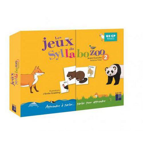 Illustration de : 9782725642369 Les jeux du Syllabozoo 2 GS-CP + ressources numériques