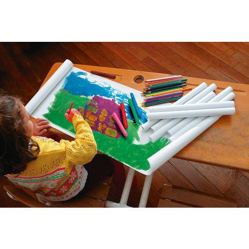 Rouleau kraft blanc laize 100 cm 60g - Clairefontaine thumbnail image 1