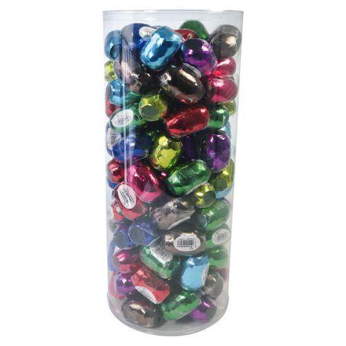 Tube 120 bolducs 10 m x 7 mm assortis métal thumbnail image 1