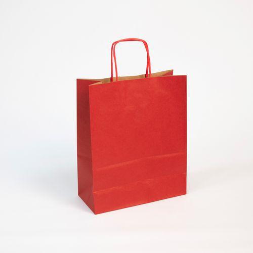 Illustration de : Paquets de 25 sacs kraft 22 x 10 x 27 cm - Clairefontaine