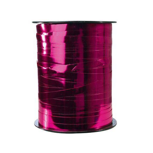 Illustration de : Bobine Bolduc métallisée 250 m x 7 mm - Clairefontaine