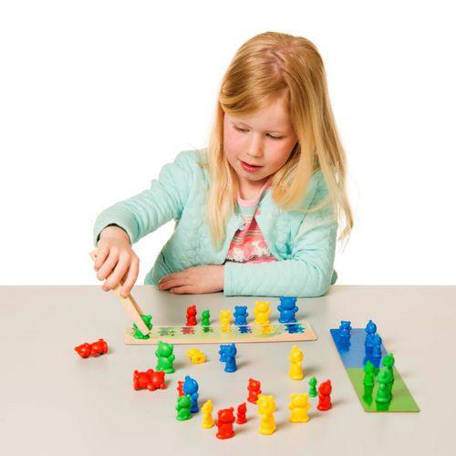 Illustration de : Je trie les ours - Toys For Life