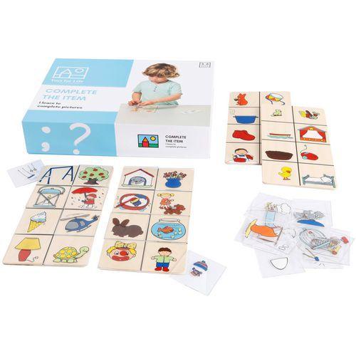 Illustration de : Complète les cartes - Toys For Life