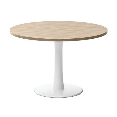 Table ronde Allegra Ø 120 cm orme/blanc thumbnail image 1