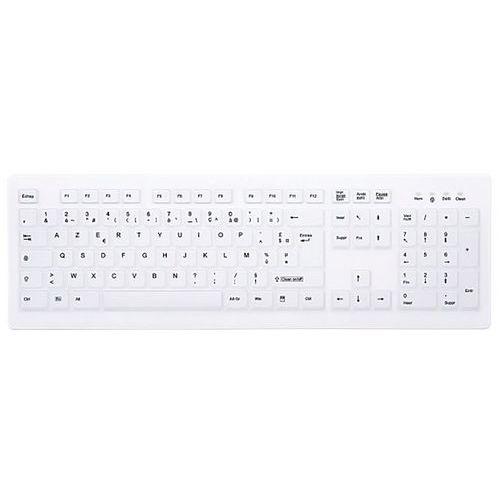 CHERRY Clavier AK-C8100 sans fil IP65 blanc (FR) thumbnail image 1