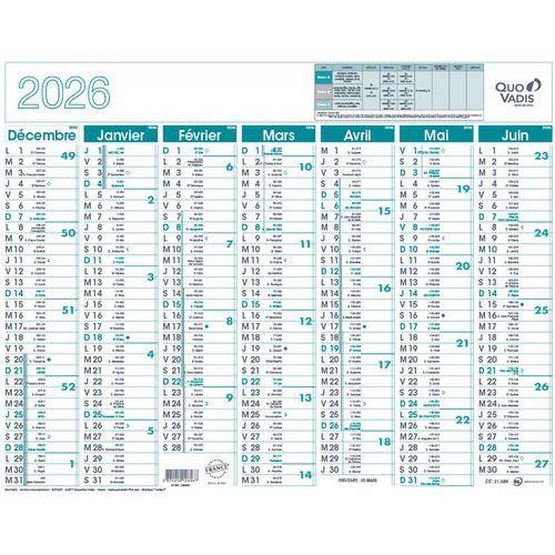 Calendrier banque fr - 27x21cm thumbnail image 1