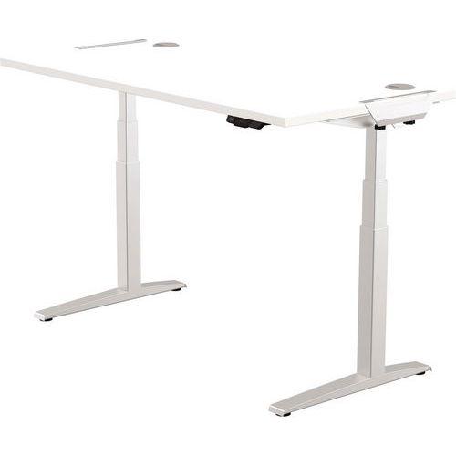 Bureau réglable en hauteur Levado - Piètement gris - Fellowes thumbnail image 1