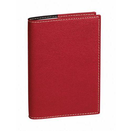 Agenda mensuel 2025 12 mois Club Plain - 10x15 cm - Rouge thumbnail image 1