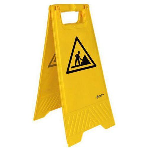 Chevalet de signalisation - Pictogramme Travaux thumbnail image 1