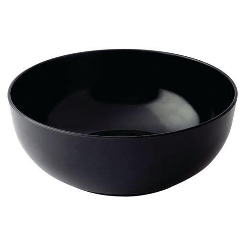 Saladier mélamine 2,5 L - Ø 24 cm - noir thumbnail image 1