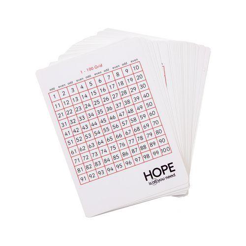 Carte recto/verso 1-100 - Hope Education thumbnail image 1