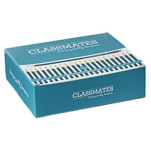 Crayon de papier HB à rayures avec gomme - Classmates - Lot de 144 thumbnail image 1