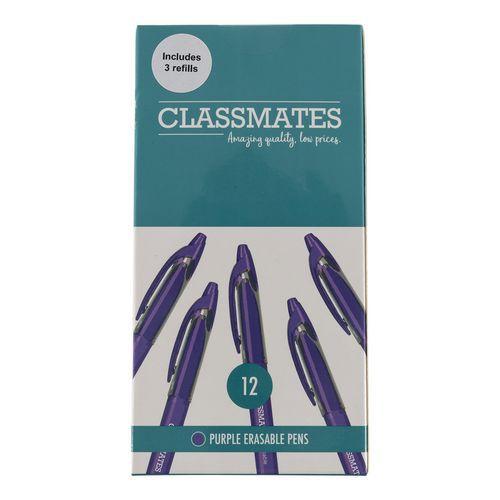 Stylo roller effaçable avec grip caoutchouté - Classmates thumbnail image 1