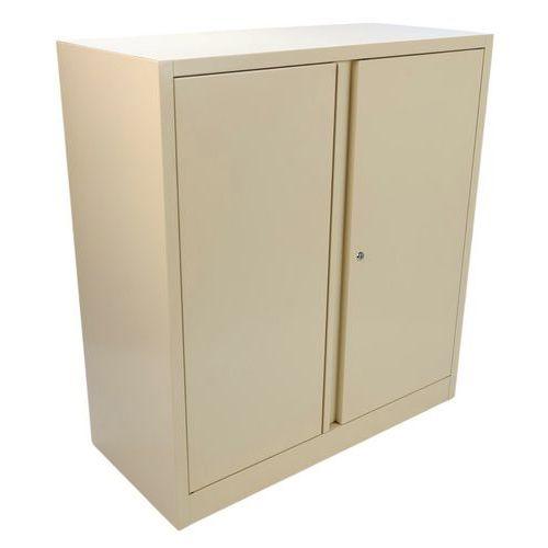 Armoire monobloc à porte battante compacte - H 100 cm - Manutan Expert thumbnail image 1