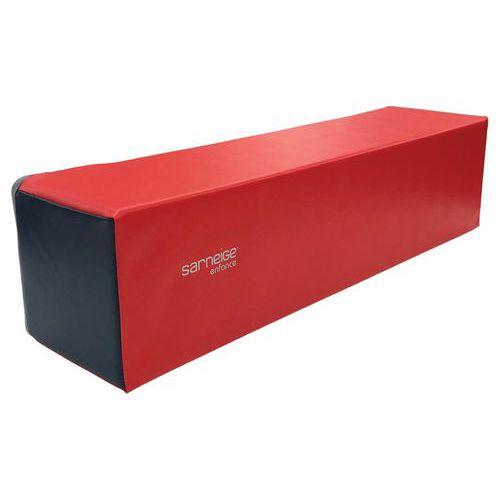 Poutre carré rouge/bleu marine thumbnail image 1