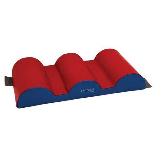 Tapis bosse rouge/bleu marine thumbnail image 1