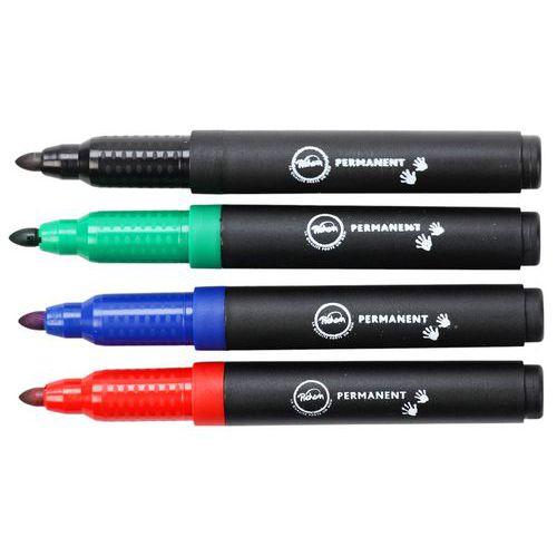 Illustration de : Marqueur permanent pointe ogive - Pichon