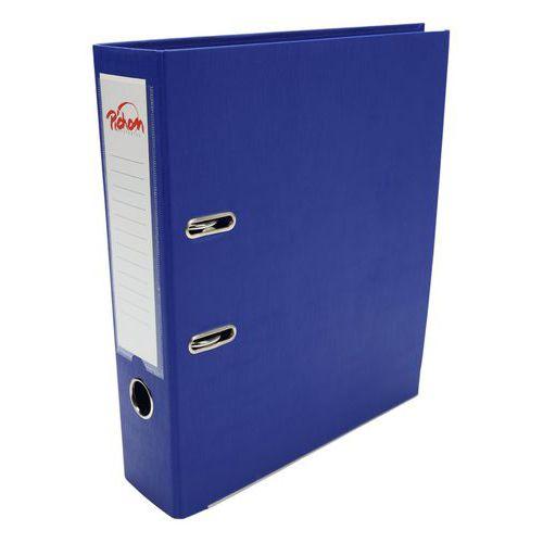Classeur à levier plastique A4 dos: 75mm avec œillets de blocage et porte-étiquettes - Bleu thumbnail image 1