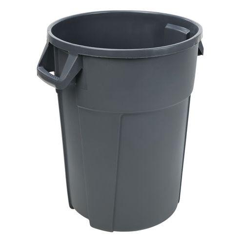 Illustration de : Conteneur rond agréé alimentaire -120 L - Manutan Expert