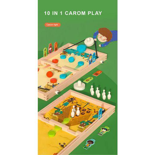 Illustration de : Jeu de palet 10-en-1 - Mideer