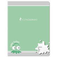 Cahier 17x22 cm 90g 32 pages seyes 16x16 interligne 4 mm - Conquerant thumbnail image