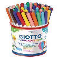 Pot 72 feutres couleurs assorties turbo advanced - Giotto thumbnail image