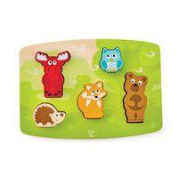 Puzzle tactile animaux de la forêt - Hape thumbnail image