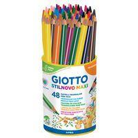 Pot de 48 crayons de couleurs stilnovo maxi - Giotto thumbnail image