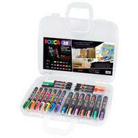 Mallette 20 markers peinture couleurs festives assorties - Posca thumbnail image