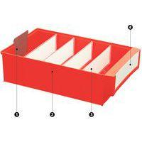 Bac-tiroir de rangement - Longueur 500 mm - 2,7 à 5,8 L thumbnail image 3