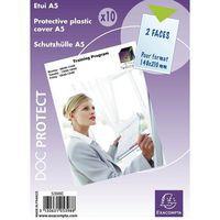 Sachet de 10 étuis de protection simple pvc lisse A5 thumbnail image