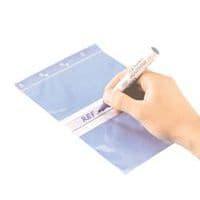 Sachet plastique Minigrip® - 60 µm - À bandes blanches - Standard thumbnail image 3