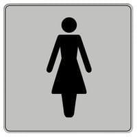 Pictogramme en polystyrène ISO 7001 - Toilette femmes thumbnail image