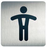 Pictogramme design carré toilette - Hommes thumbnail image