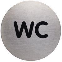 Pictogramme design rond 83 mmØ - WC - Durable thumbnail image