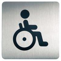 Pictogramme design carré toilette - Handicapé thumbnail image