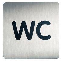 Pictogramme design carré toilette - WC thumbnail image