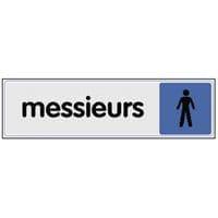 Panneau de signalisation en plexiglas - Toilettes hommes thumbnail image